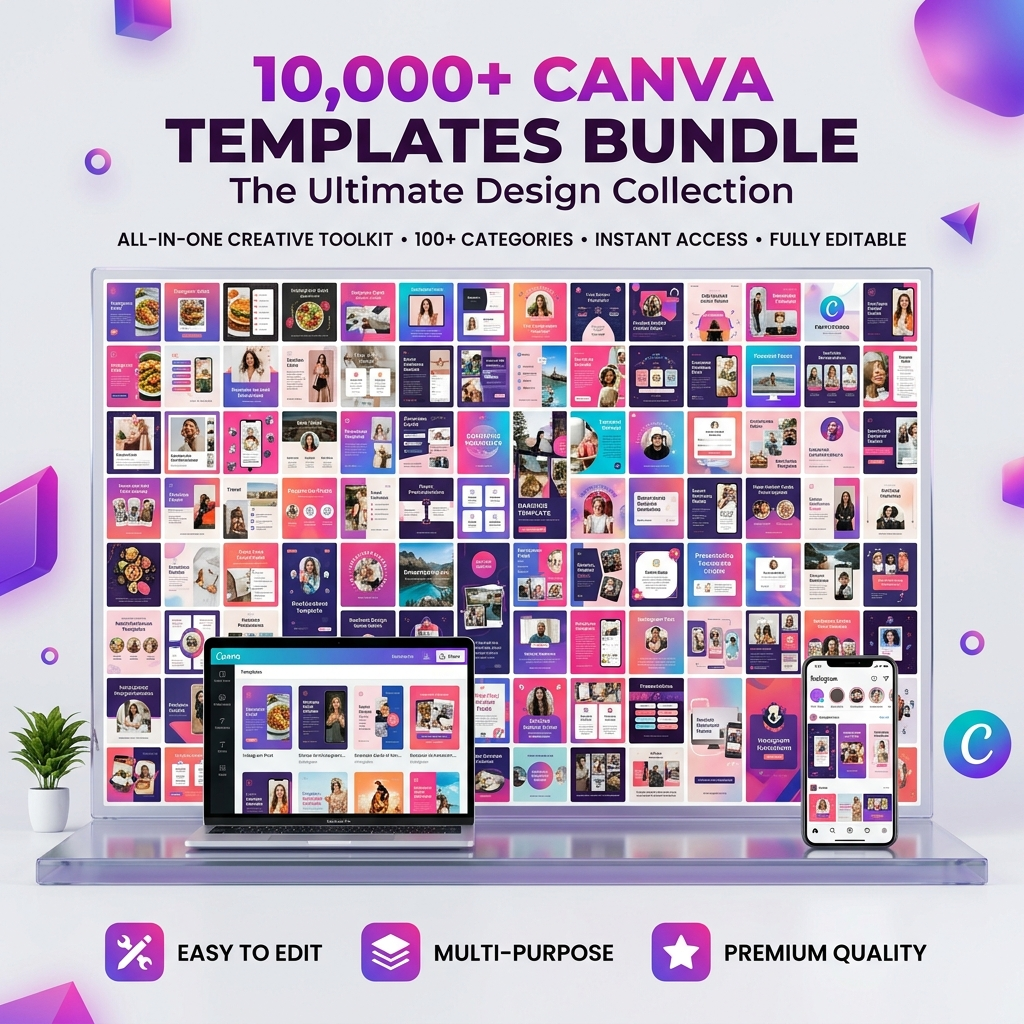 10.000+ Canva Templates - 1